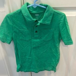 Old Navy green polo lightweight, short sleeve shirt